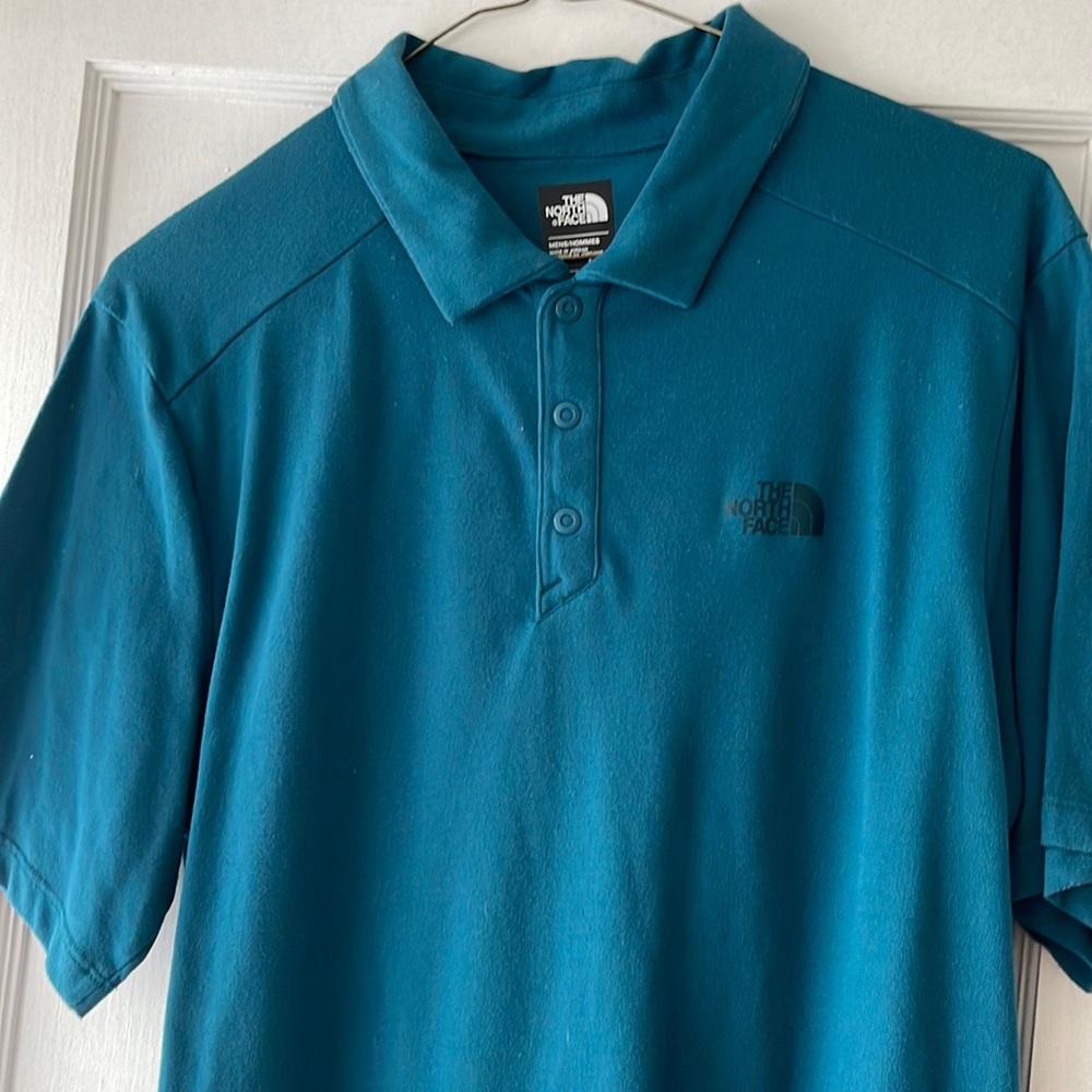 Mens north face flash dry polo